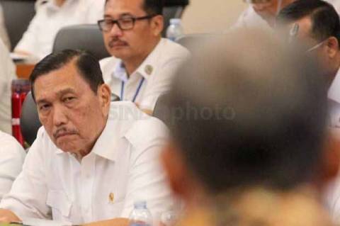 Luhut Kembali Sebut OTT Kampungan di Depan Wakil Ketua KPK