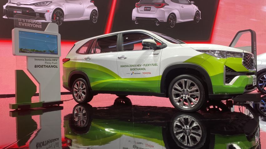 Dipajang di GIIAS 2024. Toyota Innova Zenix Ini Bisa Pakai Bioethanol