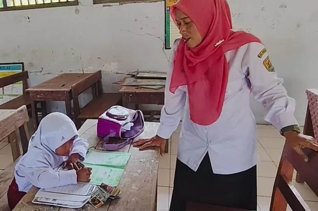 Siti Maemunah, Satu-satunya Siswi Baru SDN 4 Dimoro Grobogan Hasil PPDB 2024