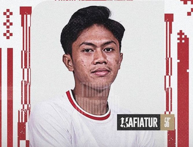 Kafiatur Tak Terbuai Penghargaan Pemain Terbaik Lawan Timor Leste U-19