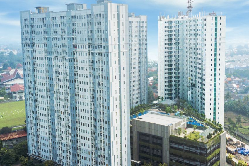Apartemen Emerald Bintaro Gelar Topping Off Tower C