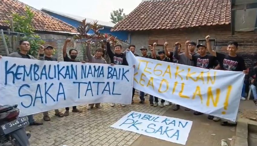 Dukungan Masyarakat Mengalir untuk Saka Tatal Jelang Sidang PK di PN Cirebon