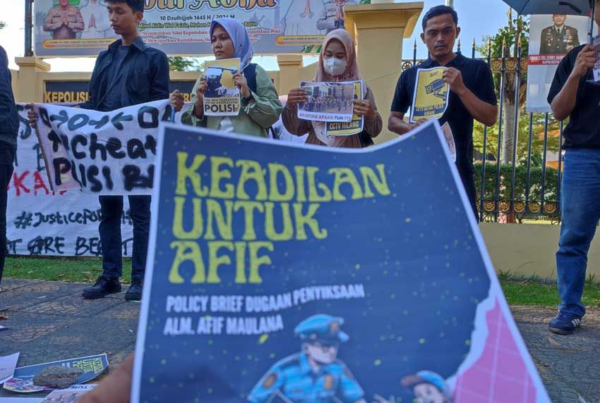 LBH Padang Menilai Proses Penanganan Kasus Kematian Afif Maulana Sangat Lambat