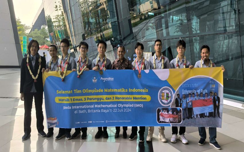 Hebat, Pelajar Indonesia Raih Medali Emas di Olimpiade Matematika Dunia