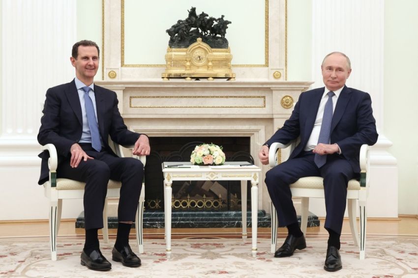 Putin dan Assad Bahas Situasi Regional yang Memburuk
