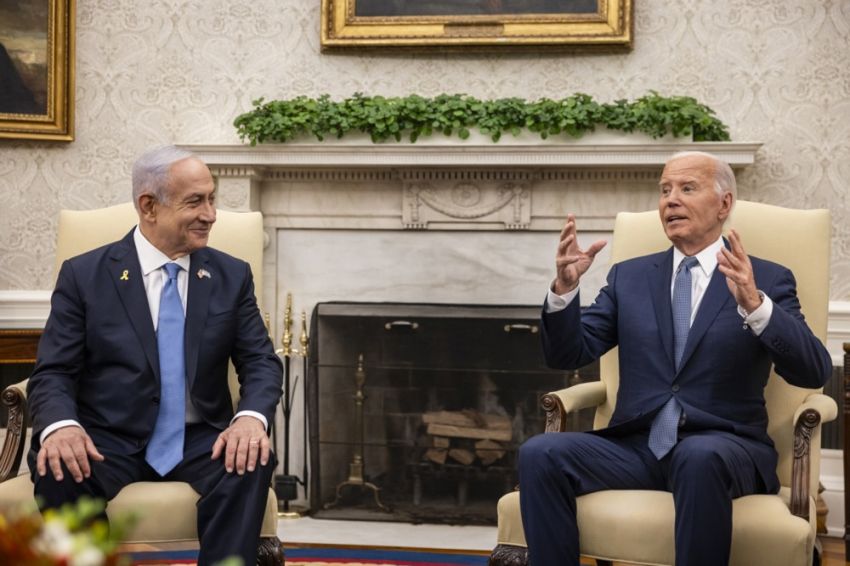 Biden Tekankan Pentingnya Gencatan Senjata Gaza saat Bertemu Netanyahu