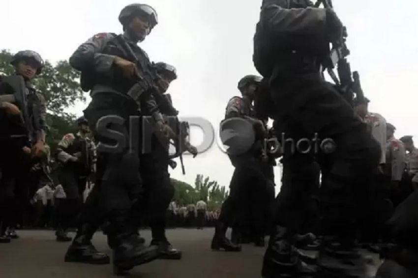 Polisi Kerahkan 1.949 Personel Gabungan Kawal Aksi Unjuk Rasa di Patung Kuda