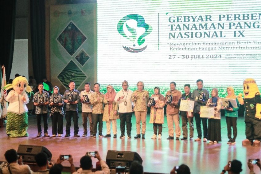 Gebyar Perbenihan Tanaman Pangan Nasional IX Tahun 2024 Digelar di Jawa Barat