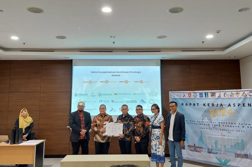 3 Unit Bisnis MNC Kapital Teken MoU Kemitraan Stategis Bersama 18 Jamkrida