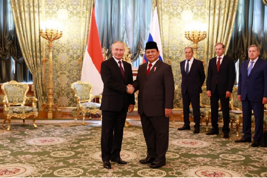 Vladimir Putin: Prabowo Subianto Teman Lama Rusia