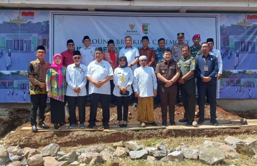 Beri Layanan Kesehatan bagi Mustahik, Rumah Sehat BAZNAS Didirikan di Pesawaran