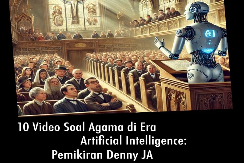 Ahmad Gaus Luncurkan 10 Video Pemikiran Denny JA tentang Agama di Era AI