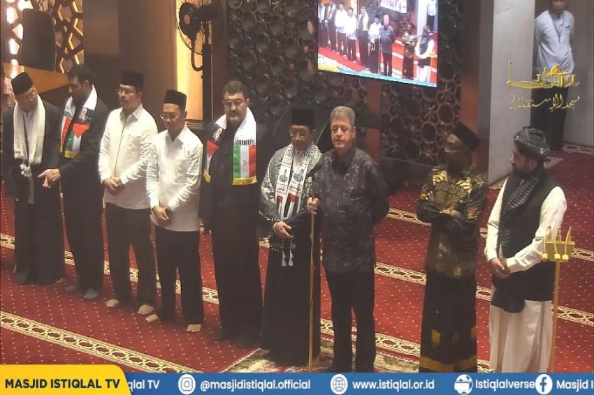 Masjid Istiqlal Gelar Salat Gaib untuk Ismail Haniyeh, Dubes Palestina: Terima Kasih Masyarakat Indonesia