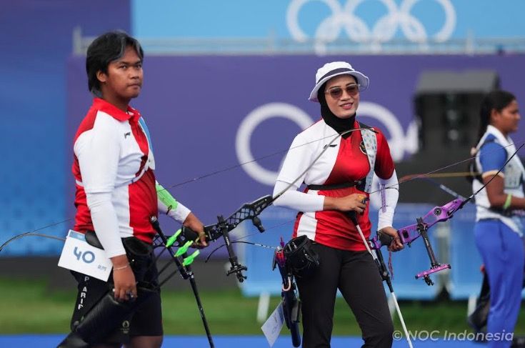 Hasil Panahan Olimpiade 2024: Diananda/Arif Terhenti di Babak 16 Besar Beregu Campuran