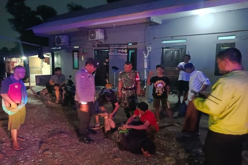 Geram, Warga Ikat dan Hajar Maling Motor di Cikarang Bekasi hingga Babak Belur