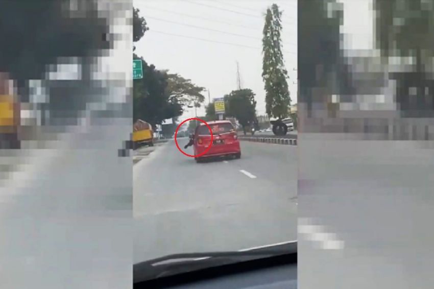 Heroik, Polisi Bertahan di Kap Mobil yang Melaju Kencang saat Berusaha Tangkap Pencuri