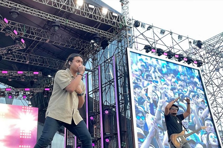 Pecah! Charly dan Restu van Houten Duet di LMAC Super Hitz Fest 2024