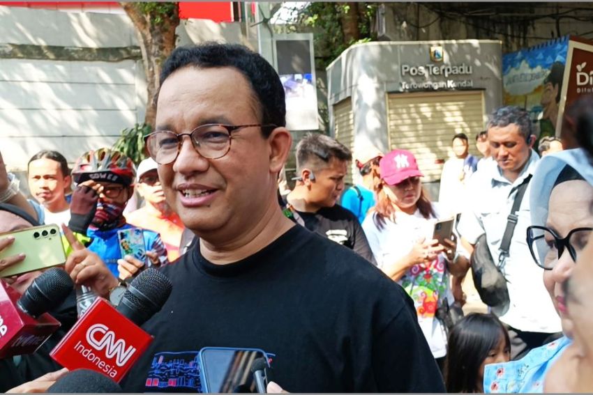 Ketemu Jusuf Hamka di CFD, Anies: Kita Enggak Janjian