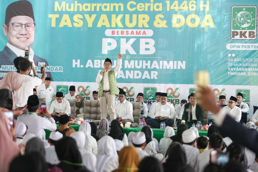 Muharroman, Gus Imin Santuni 4.444 Yatim Piatu di Banten