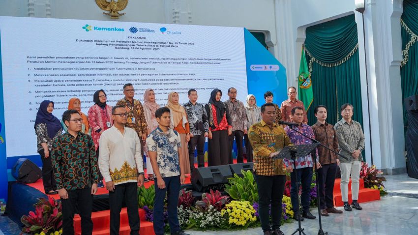 Hari Anak Nasional di Bandung, Otsuka Gandeng Puluhan Perusahaan Dukung Eliminasi Tuberkulosis 2030