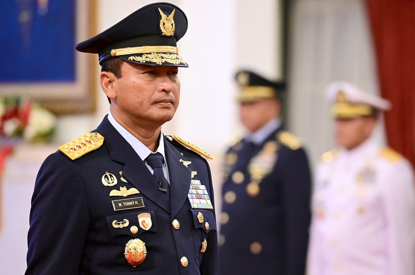 Mutasi TNI, 6 Pati AU Digeser Jadi Staf Khusus KSAU Tonny Harjono