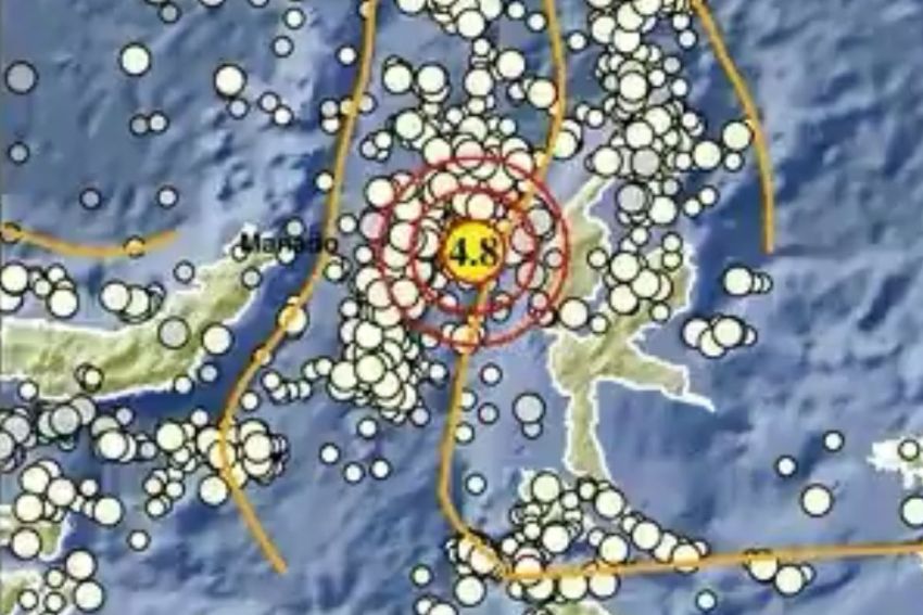 Gempa Magnitudo 4,8 Guncang Halmahera Barat Maluku Utara