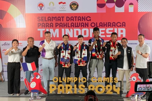 Tiba di Tanah Air, Fajar/Rian Bungkam usai Gagal Raih Medali Olimpiade Paris 2024