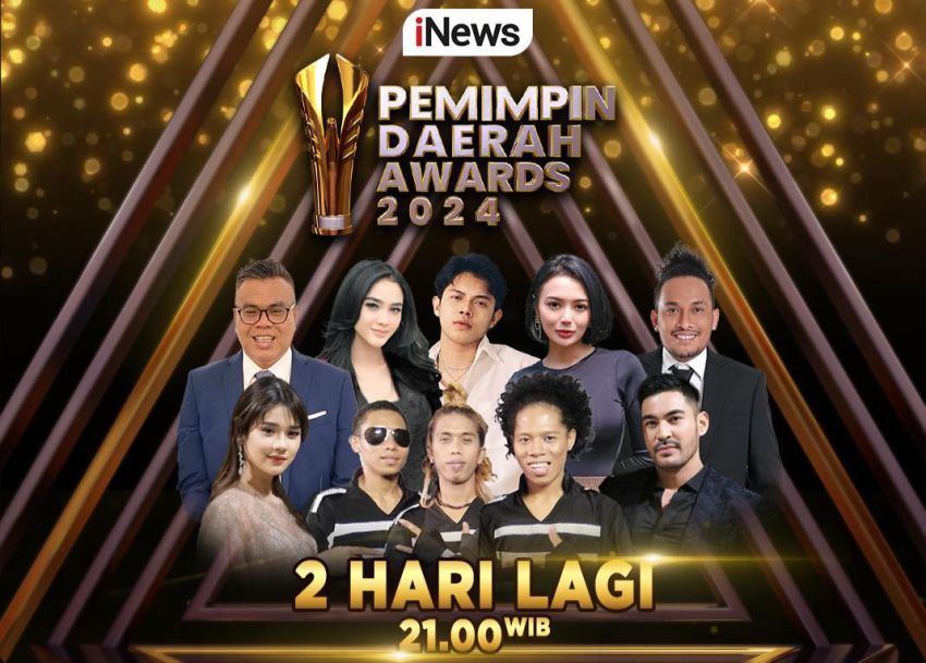 Jangan Lewatkan Penghargaan Prestisius PEMIMPIN DAERAH AWARDS 2024, Tinggal 2 Hari Lagi! Kamis 8 Agustus Pukul 21.00 WIB di iNews!