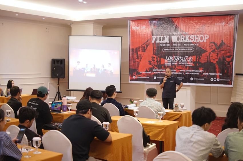 Workshop Fesbul di Makassar Diserbu Para Sineas Berbakat