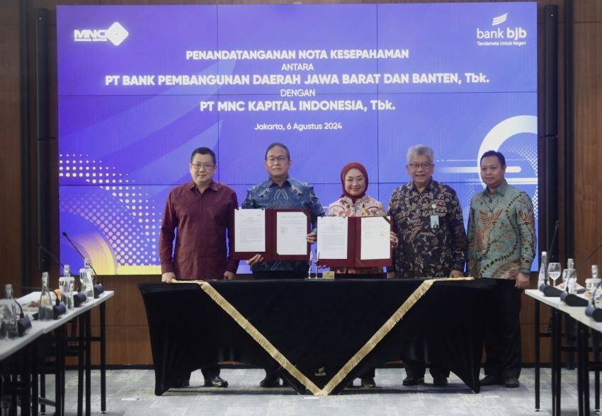 Kolaborasi MNC Kapital (BCAP) dan Bank BJB (BJBR) Tingkatkan Layanan Keuangan Digital di Indonesia