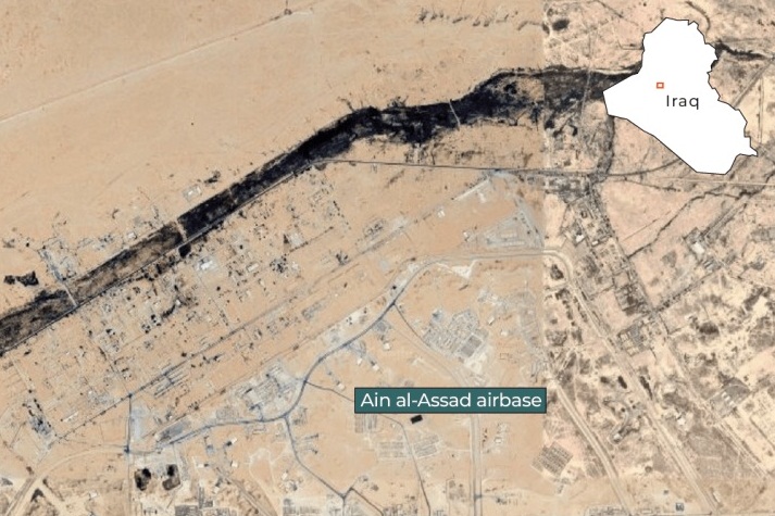 Roket Terjang Pangkalan AS di Irak, 5 Orang Terluka