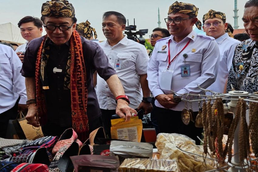 Resmikan 51 Desa Sadar Hukum, Yasonna: Kekayaan Intelektual Penting Bagi Pelaku Usaha