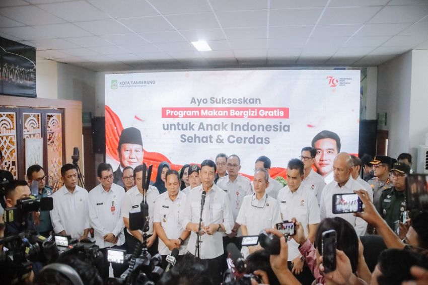 Ketua DPRD Banten Dampingi Wantimpres Uji Coba Makan Bergizi Gratis di SDN 4 Tangerang