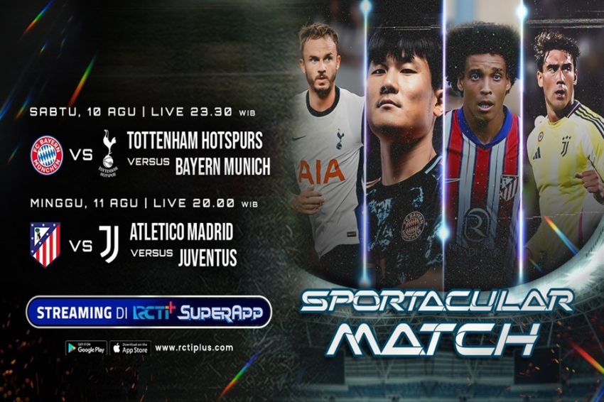 Jadwal Pertandingan Sportacular Match, Saksikan di RCTI+ SuperApp Gratis