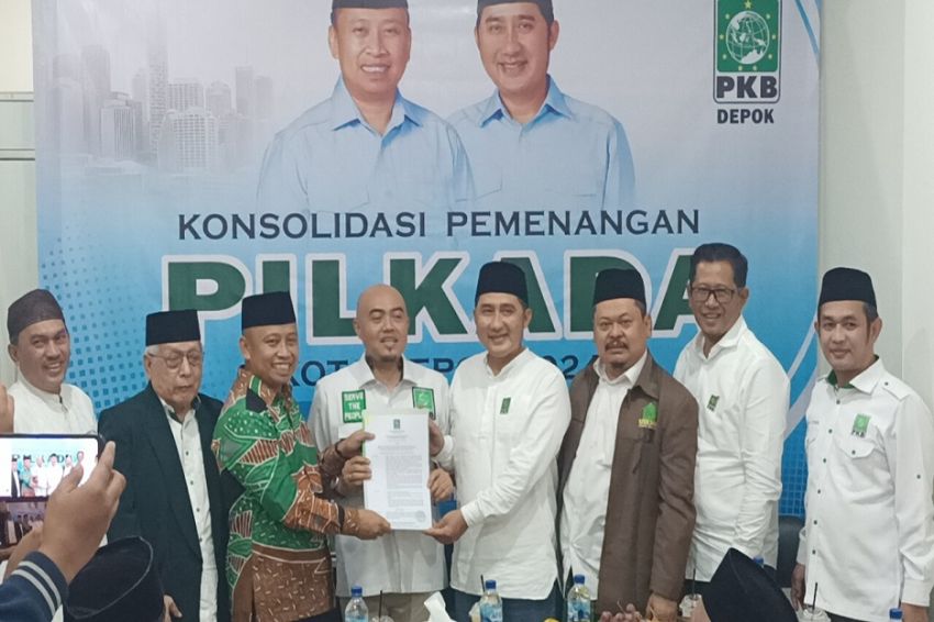 PKB Resmi Dukung Supian-Chandra di Pilwalkot Depok 2024