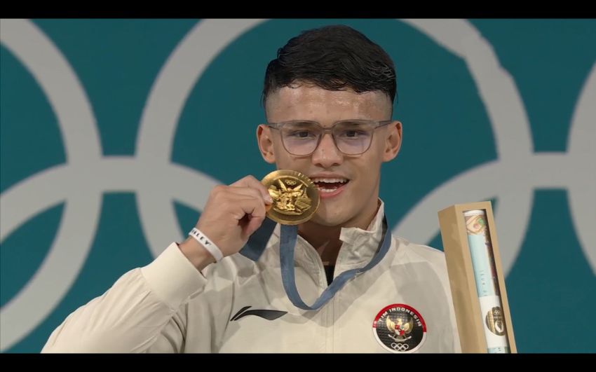 Hasil Lengkap Angkat Besi: Rizki Juniansyah Raih Emas dan Pecahkan Rekor Olimpiade