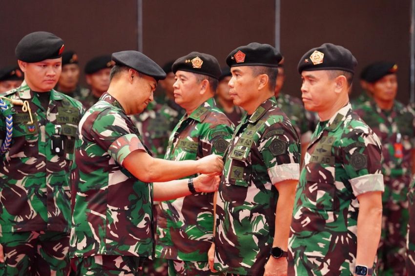 Kasum TNI Pimpin Sertijab 4 Jabatan Strategis Kapuspen-Kapusjarah