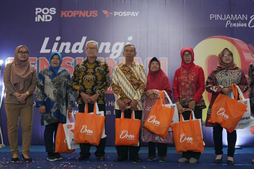 PosIND dan Kopnus Berkolaborasi Luncurkan Program Lindungi Pensiunan