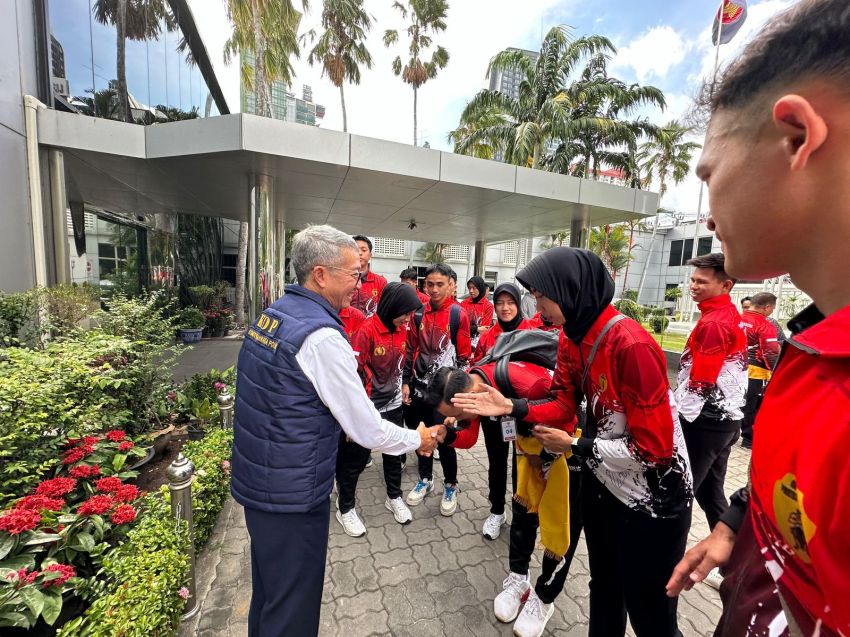 Tim Garbha Presisi Polri Bertanding di Bangkok, Dubes RI: Jadilah Juara!