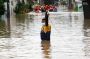 Diguyur Hujan Berjam-jam, 5 Desa Pinggir Sungai Ciberes Cirebon Kebanjiran