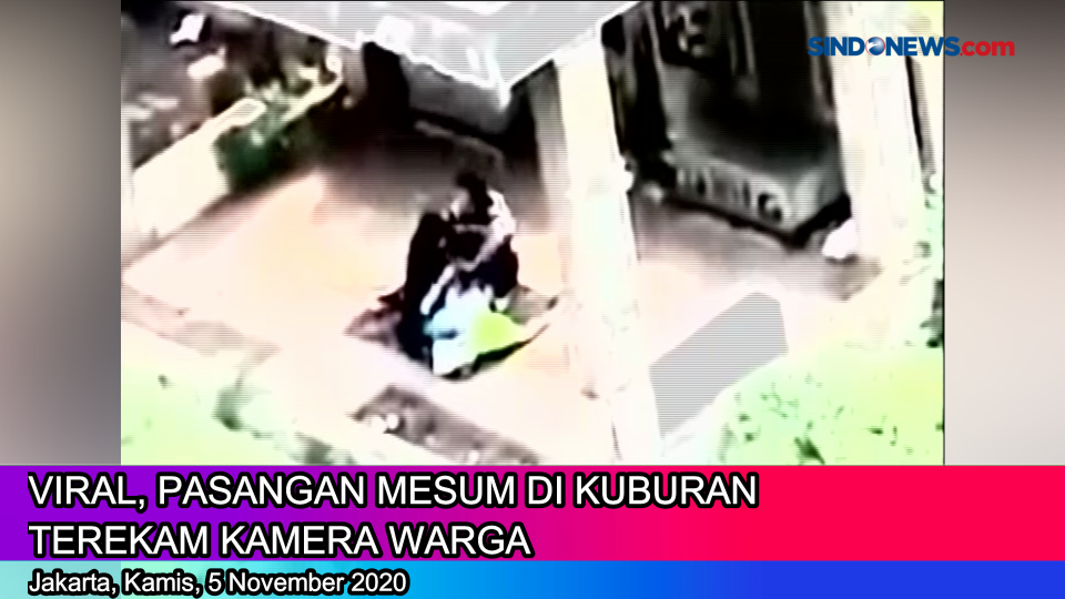 Viral Pasangan Mesum Di Kuburan Terekan Kamera Warga Sindonews Tv 5570