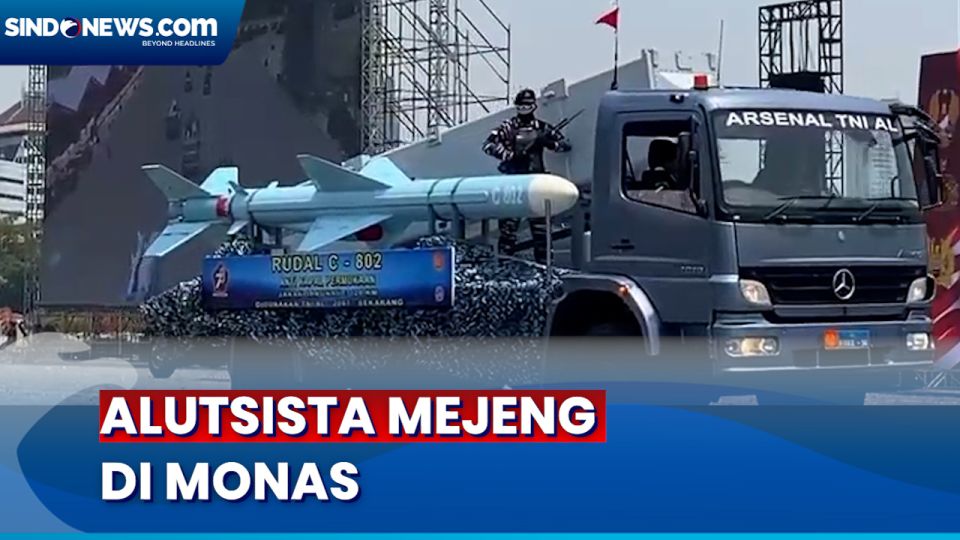 Hut Ke 78 Tni Ratusan Alutsista Mejeng Di Monas Sindonews Tv