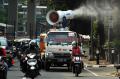 Cegah Covid-19, PMI Kerahkan Armada Gunner Spray Semprot Jalan di Jakarta
