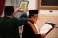 Jokowi Lantik Ketua MA dan Hakim MK di Istana Negara