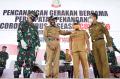 Gubernur Nurdin Abdullah Hadiri Pencanangan Gerakan Bersama Penanganan COVID-19 Makassar