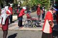 Komunitas Roemah Difabel Semarang Gelar Upacara HUT RI ke-75