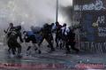 Aksi Protes Puluhan Ribu Massa dan Pembakaran Dua Gereja di Chili