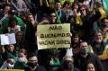 Pertanyakan Vaksin Covid-19, Warga Protes ke Gubernur Sao Paulo Brasil
