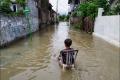 Banjir Rendam Pemukiman Perumnas Antang Kecamatan Manggala