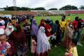 Dharma Pertiwi Peduli TNI Salurkan Bantuan ke Ratusan Pengungsi Gempa Mamuju